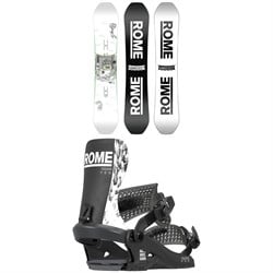 Rome Party Mod Snowboard ​+ Trace Pro Snowboard Bindings 2025