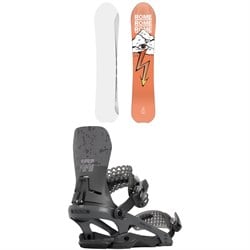 Rome Stale Fish Snowboard ​+ D.O.D. Snowboard Bindings 2025