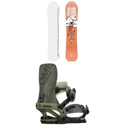 Rome Stale Fish Snowboard ​+ Katana Snowboard Bindings 2025