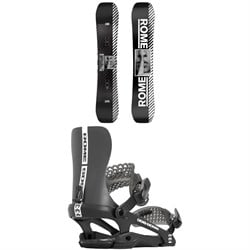 Rome Agent Pro Snowboard ​+ 390 Boss Snowboard Bindings 2025