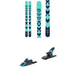 Black Crows Atris Birdie Skis - Women's ​+ Salomon S​/Lab Shift MNC 13 Alpine Touring Ski Bindings 2024