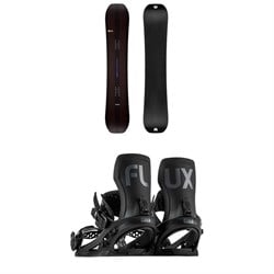 United Shapes Object Snowboard ​+ Flux XF Snowboard Bindings 2025