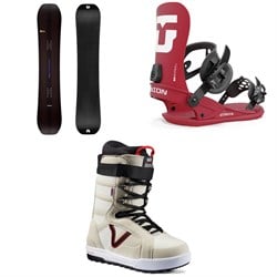 United Shapes Object Snowboard ​+ Union Strata Snowboard Bindings ​+ Vans Hi-Standard Pro Snowboard Boots 2025