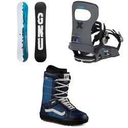 GNU GWO LTD Snowboard ​+ Bent Metal Joint LTD Bindings ​+ Vans Hi Standard OG Snowboard Boots