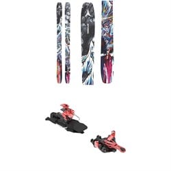 Atomic Bent 100 Skis ​+ ATK Raider 13 Evo Alpine Touring Ski Bindings 2025