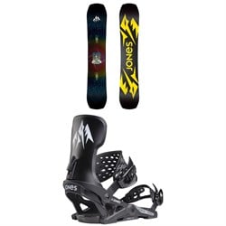 Jones Mountain Twin Snowboard ​+ Jones Meteorite Snowboard Bindings 2025