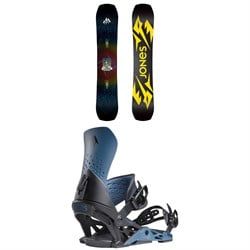 Jones Mountain Twin Snowboard ​+ Orion Snowboard Bindings 2025