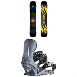 Jones Mountain Twin Snowboard ​+ Mercury Snowboard Bindings 2025