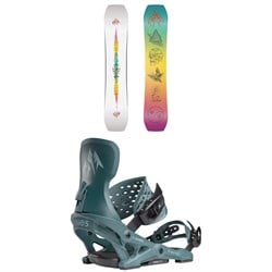 Jones Tweaker Snowboard ​+ Equinox Snowboard Bindings - Women's 2025