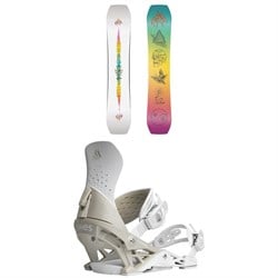 Jones Tweaker Snowboard ​+ Aurora Snowboard Bindings - Women's 2025