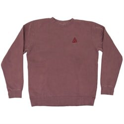 evo x NST Embroidered Pigment Dyed Crew Neck Sweatshirt - Unisex