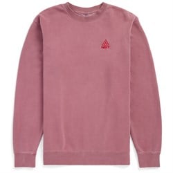 evo x NST Embroidered Pigment Dyed Crew Neck Sweatshirt - Unisex