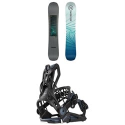 Nidecker Merc Snowboard ​+ Flow Fenix Snowboard Bindings 2025