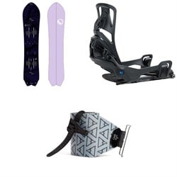 Burton Fish 3D Splitboard ​+ Step On Splitboard Bindings ​+ evo x Pomoca Pro Glide Splitboard Skins 2025