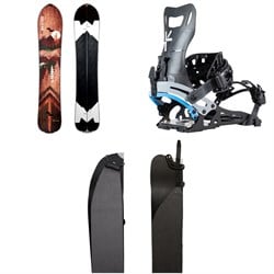 Weston Backwoods Splitboard ​+ Karakoram Nomad ​+ Split Interface Splitboard Bindings ​+ Smart Skins 2025