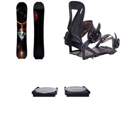 Lib Tech T. Rice Orca Techno Splitboard ​+ Spark R&D Surge ST Pro Splitboard Bindings ​+ Canted Pucks 2025