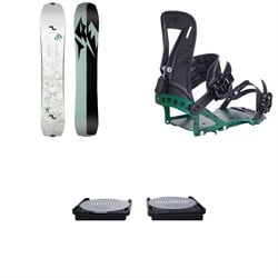 Jones Solution Splitboard - Women's ​+ Spark R&D Surge ST Splitboard Bindings ​+ Canted Pucks 2025