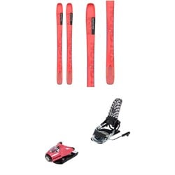 Salomon QST Stella 106 Skis - Women's ​+ Look x evo Pivot 15 GW Ski Bindings 2025