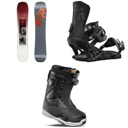 Yes. Standard UnInc. DC XTRM Snowboard ​+ Drive Snowboard Bindings ​+ thirtytwo TM-2 Double Boa Snowboard Boots 2025