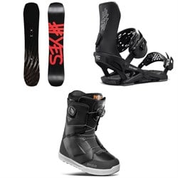 Yes. Standard Snowboard ​+ Select Snowboard Bindings ​+ thirtytwo Lashed Double Boa Snowboard Boots 2025