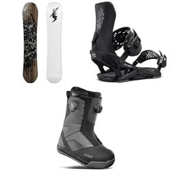 Yes. PYL Snowboard ​+ Select Snowboard Bindings ​+ thirtytwo STW Double Boa Snowboard Boots 2025