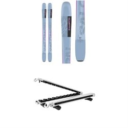 Salomon QST Lux 92 Skis - Women's ​+ Küat Grip 6 Ski​/Snowboard Rack 2025