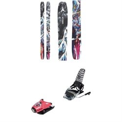 Atomic Bent 100 Skis ​+ Look x evo Pivot 15 GW Ski Bindings 2025