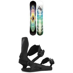 Lib Tech T.Rice Pro HP C2 Snowboard ​+ Ride C-6 Snowboard Bindings 2024