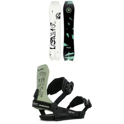 Ride MTNpig Snowboard ​+ Ride x Autumn A-9 Snowboard Bindings 2024