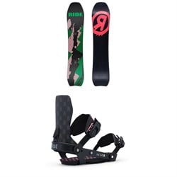 Ride x Trevor Andrew Psychocandy Snowboard ​+ A-6 x Trevor Andrew Snowboard Bindings 2025