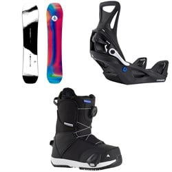 Burton Family Tree Hometown Hero Smalls Snowboard ​+ Step On Snowboard Bindings ​+ Smalls Step On Snowboard Boots - Kids' 2025