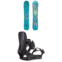 K2 x Brain Dead Passport Snowboard ​+ Bond Snowboard Bindings 2025