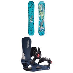 K2 x Brain Dead Passport Snowboard ​+ Program Snowboard Bindings 2025