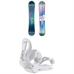 Nitro Lectra Brush Snowboard ​+ Rythm Snowboard Bindings - Women's 2025