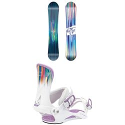 Nitro Lectra Brush Snowboard ​+ Cosmic Snowboard Bindings - Women's 2025