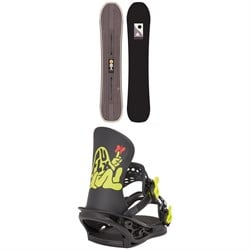 Burton Cartographer Snowboard ​+ Flux CO Snowboard Bindings 2024