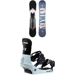 Rossignol Myth Snowboard ​+ Fix Seneca Snowboard Bindings - Women's 2024