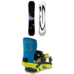 GNU Money C2E Snowboard - Blem ​+ Bent Metal Axtion Snowboard Bindings 2024