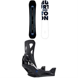 Burton Custom X Flying V Snowboard ​+ Step On X Snowboard Bindings