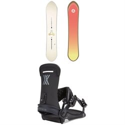 Burton Family Tree Power Wagon Snowboard ​+ Fix Yale LTD Snowboard Bindings 2024