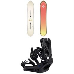 Burton Family Tree Power Wagon Snowboard ​+ Burton Genesis Snowboard Bindings