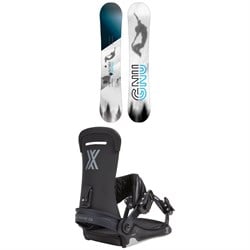 GNU GWO BTX Snowboard - Blem ​+ Fix Yale LTD Snowboard Bindings 2024