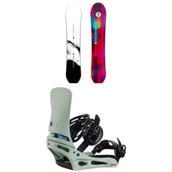 Burton Family Tree Gril Master Snowboard ​+ Cartel X Snowboard Bindings 2025