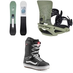 Salomon Sight X Snowboard ​+ Trigger X Snowboard Bindings ​+ Vans Hi Standard OG Snowboard Boots 2025