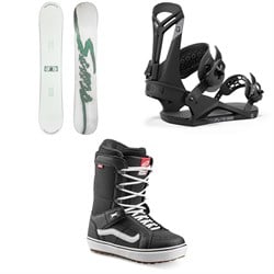 Sims Bowl Squad Snowboard ​+ Union Flite Pro Snowboard Bindings ​+ Vans Hi Standard OG Snowboard Boots 2025