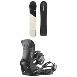 Salomon Super 8 Snowboard ​+ Hologram Snowboard Bindings 2025