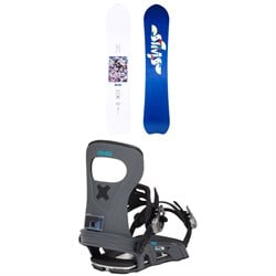 Sims UAP Snowboard ​+ Bent Metal Joint LTD Snowboard Bindings