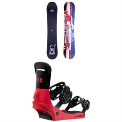 Sims ATV Pro Snowboard ​+ Fix Seneca Snowboard Bindings - Women's 2024