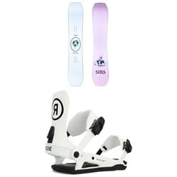 Sims Undertaker Snowboard ​+ Ride C-9 Snowboard Bindings 2024