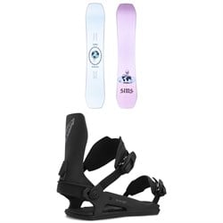 Sims Undertaker Snowboard ​+ Ride C-6 Snowboard Bindings 2024